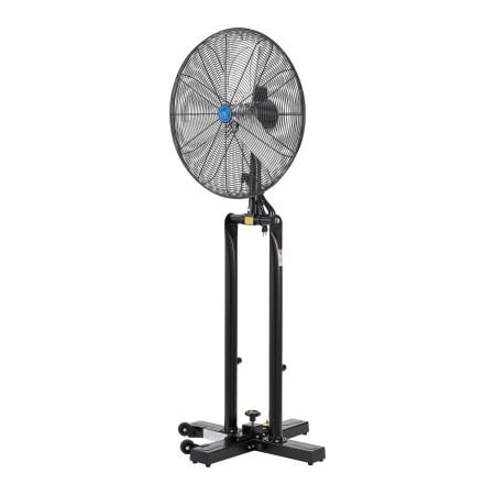 Summit Victory Ltd - Jiangman Continental Dynamics 24in Foldable Mobile Pedestal Fan, 10,000 CFM, 1/4 HP, 1 Phase 293113